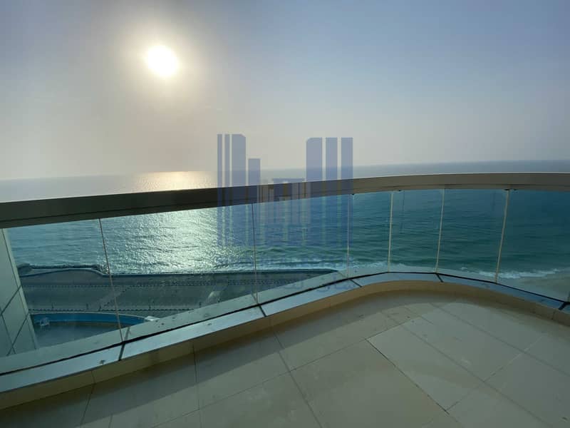 25 Free AC | 3 bedroom sea view Corniche Tower
