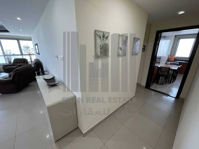 5 Luxury  Fully Furnished | AC Free | Sea View | Good Deal | 2 BR
