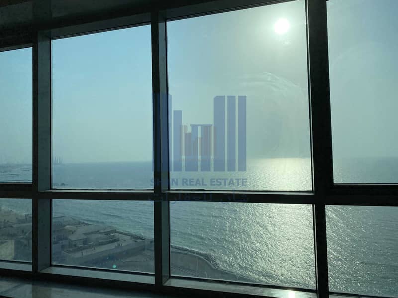 28 Free AC | 3 bedroom sea view Corniche Tower