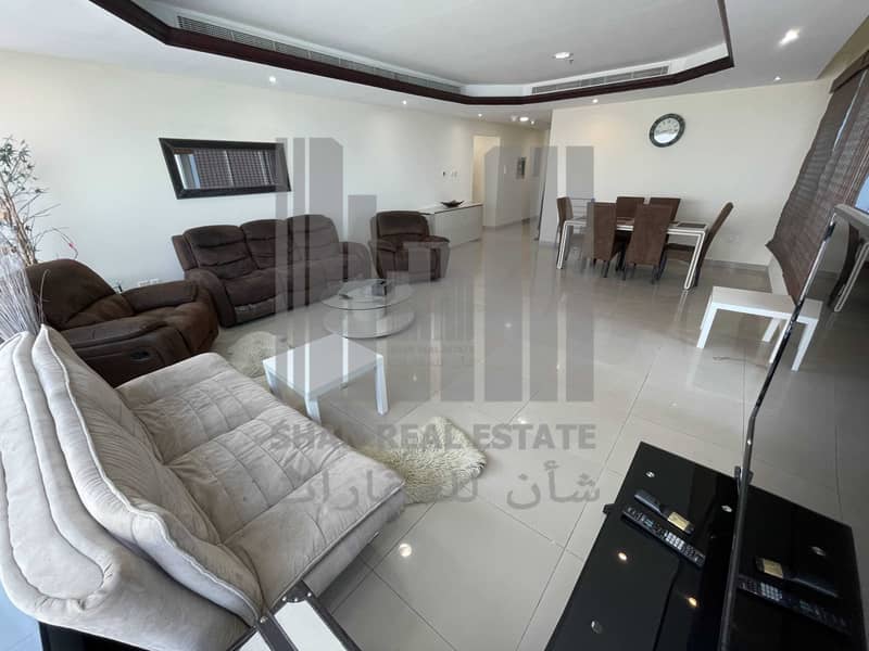 11 Luxury  Fully Furnished | AC Free | Sea View | Good Deal | 2 BR