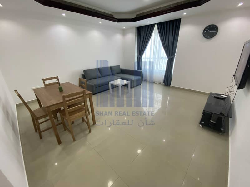8 WIFI | Fully Furnished | 1 BHQ | Corniche | For rent Monthly