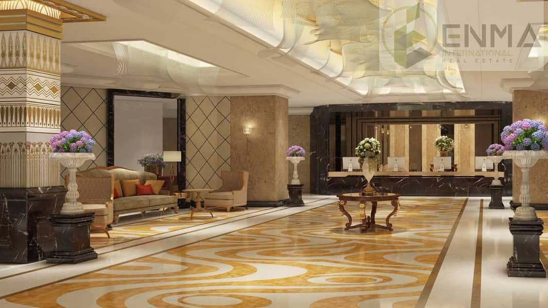 3 luxury hotel apartments in Dubai  8% Guaranteed ROI for 12 Years