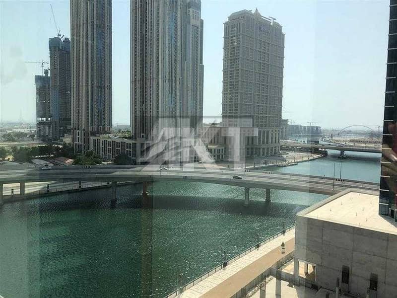18 75 K / Full Furnished /. Full Canal & Pool. View / Al Manara Tower/ BudsinessBay