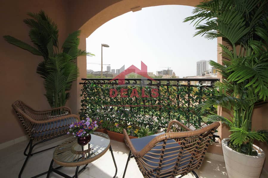 16 Newly Renovated | Fully Furnished | Pool View | 3 Bedroom Apartment w/ Balcony
