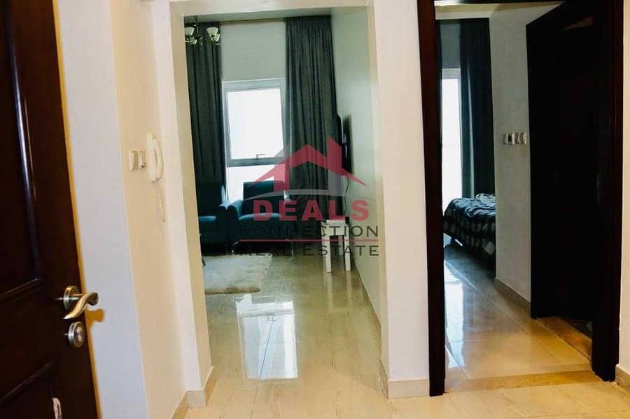 5 FULLY FURNISHED INCLUDING BILLS | HUGE ONE BEDROOM APARTMENT W/ BALCONY IN JVC