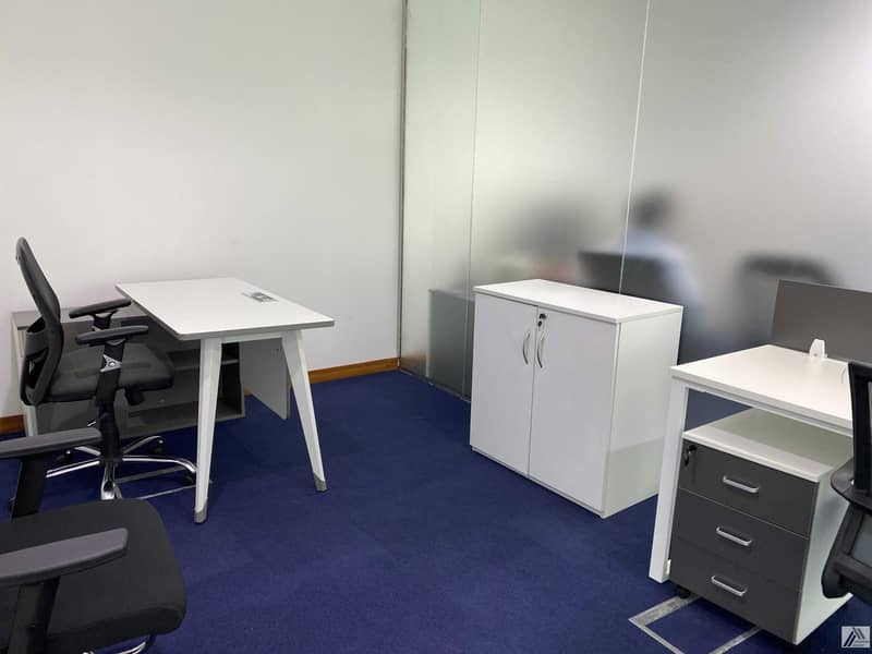 3 ONE Payment  Fully Furnished Smart Office - Linked with Mall and Metro
