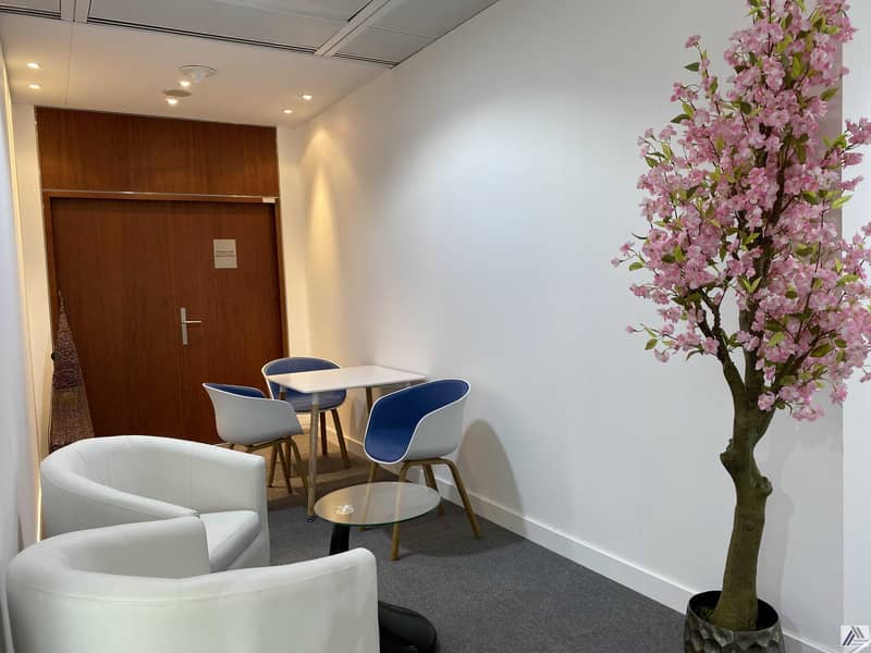10 Independent stand alone Fully Furnished and Serviced office with 3 cabins linked with Metro