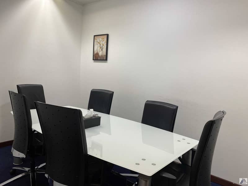 8 Most Desirable Independent Furnished Office With High View In Burjuman Business tower Linked With Metro