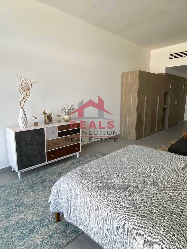 7 Furnished | Lovely Studio  Apartment with balcony  for Rent in Shamal Residence