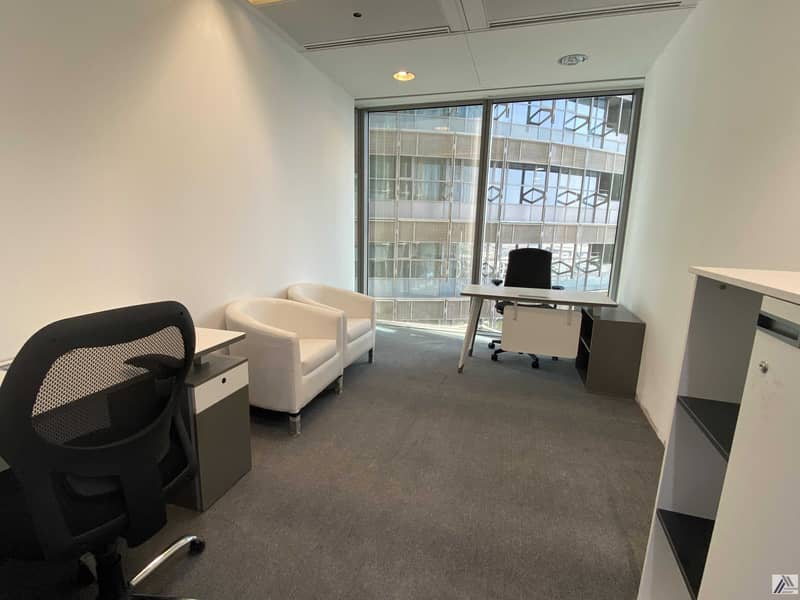 3 Serviced Furnish Office Suitable for 2 Staff / Dynamic View / Linked with Metro
