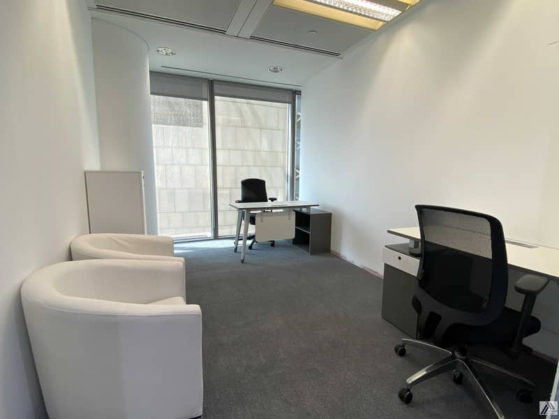 4 Serviced Furnish Office Suitable for 2 Staff / Dynamic View / Linked with Metro