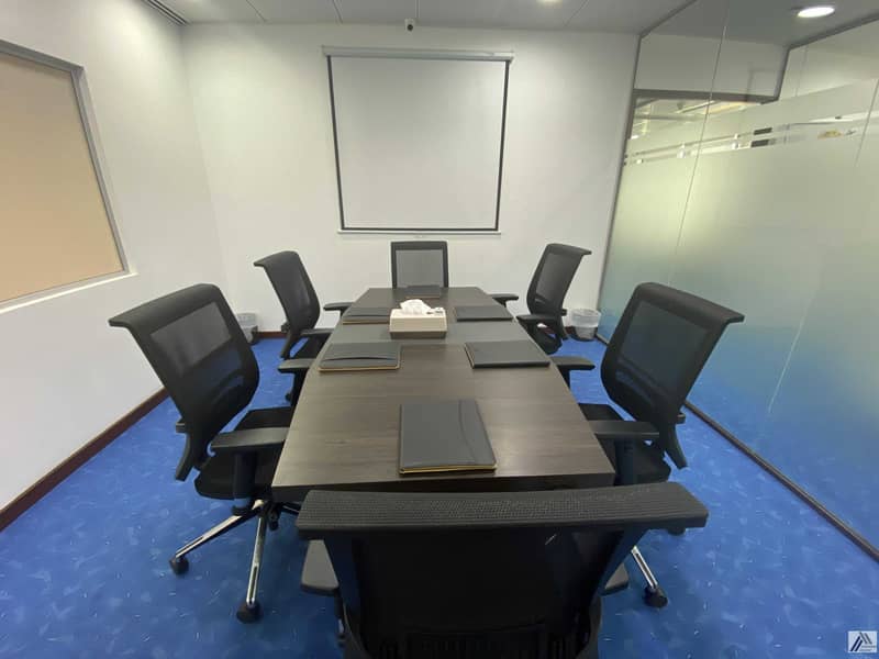 5 Serviced Furnish Office Suitable for 42Staff / Dynamic View / Linked with Metro