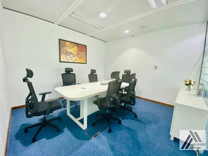 7 Serviced Furnish Office Suitable for 42Staff / Dynamic View / Linked with Metro