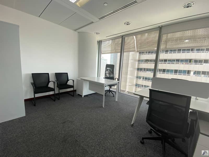 8 Serviced Furnish Office Suitable for 42Staff / Dynamic View / Linked with Metro