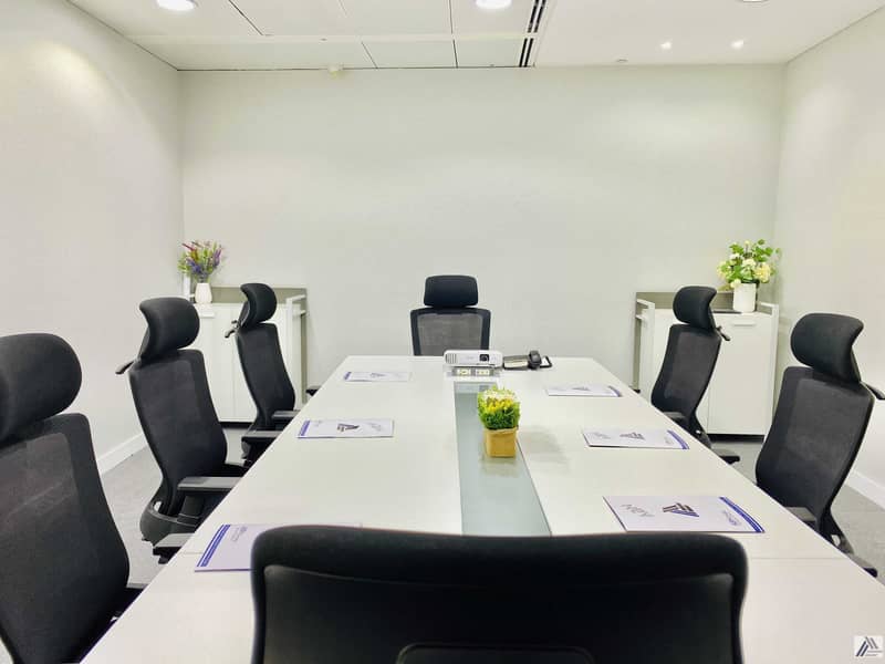 5 Fully Furnished Serviced office/conference Room /Meeting room facility linked with Metro