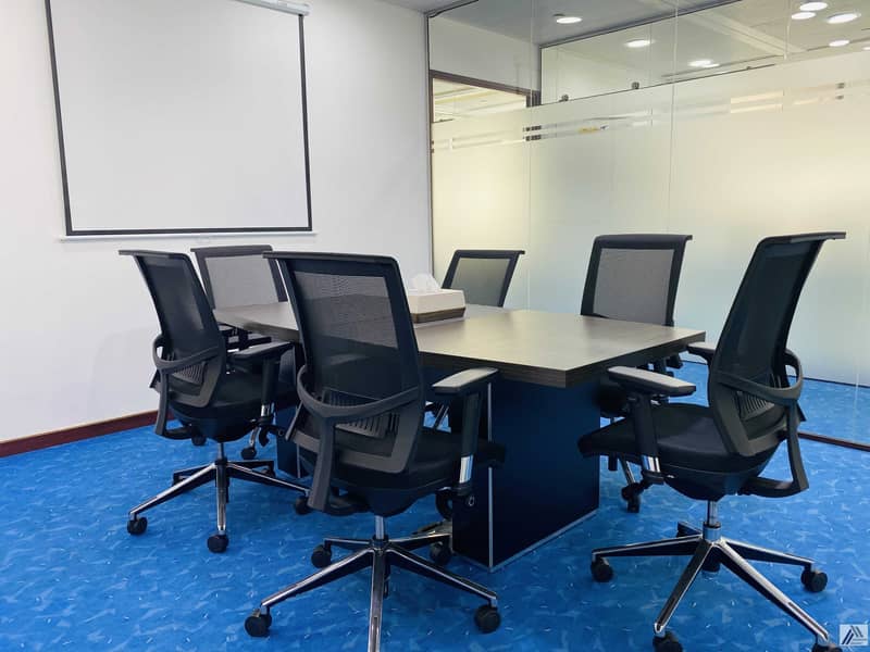 13 Fully Furnished Serviced office/conference Room /Meeting room facility linked with Metro