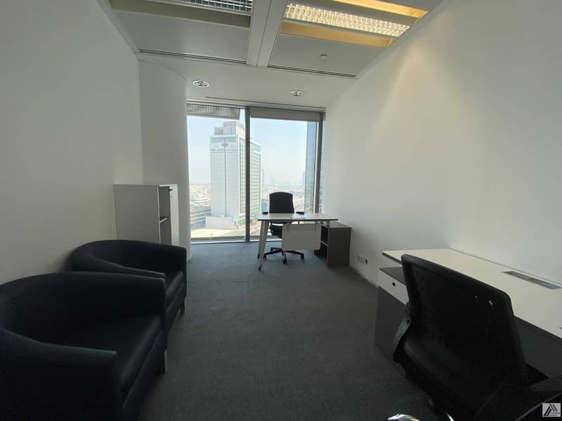 Most Desirable Independent Office With High View In Burjuman Business Center Linked With Metro