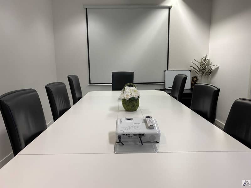 3 Smart Furnished and Serviced Office -Meeting & Conference Room facility -Linked with Metro