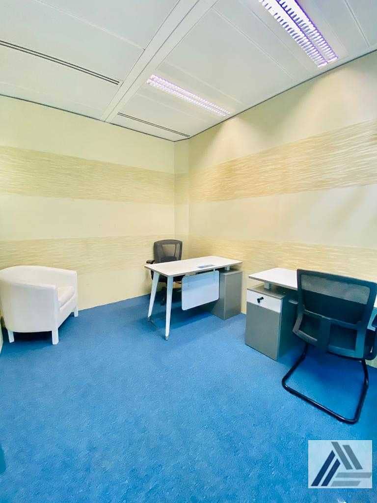 4 Smart Furnished and Serviced Office -Meeting & Conference Room facility -Linked with Metro