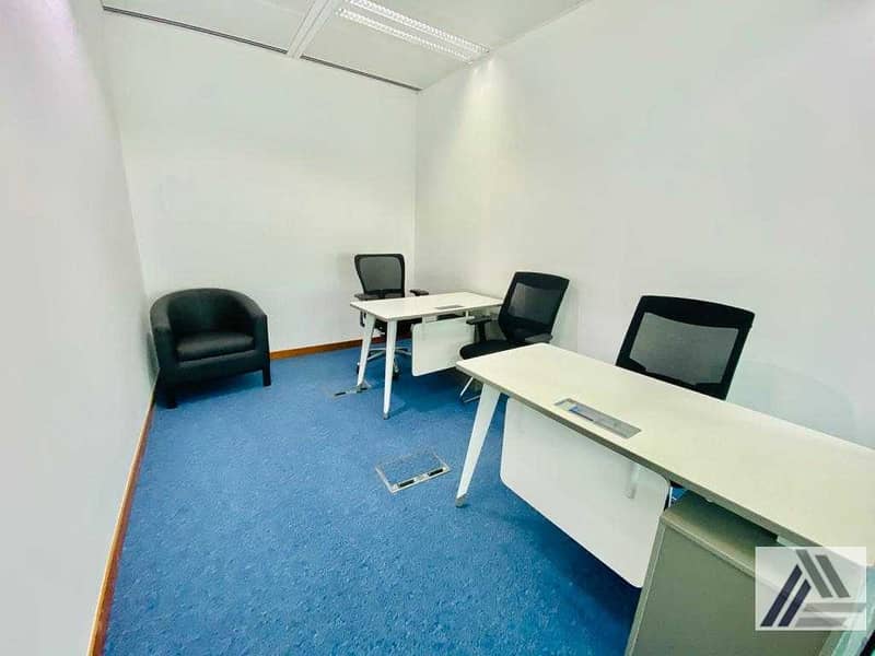 7 Smart Furnished and Serviced Office -Meeting & Conference Room facility -Linked with Metro