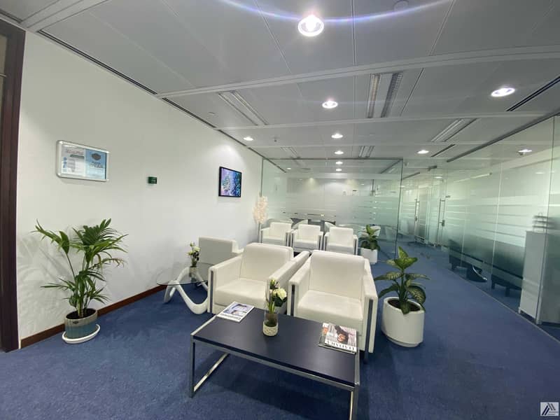 11 Deal of the week| Serviced and Furnished Office Good For 4 persons | Linked with Metro and Mall