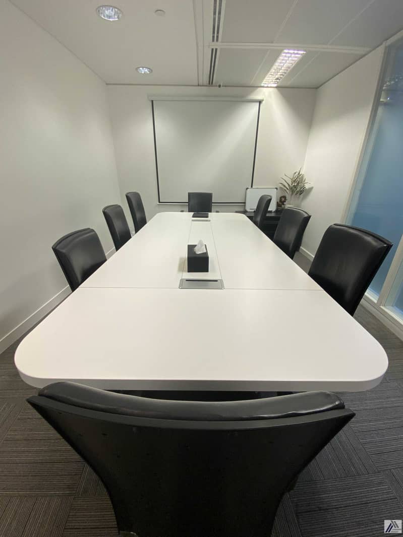 3 Fully furnished | Serviced | Office| Conference Room |Meeting Room facility| Linked with Metro