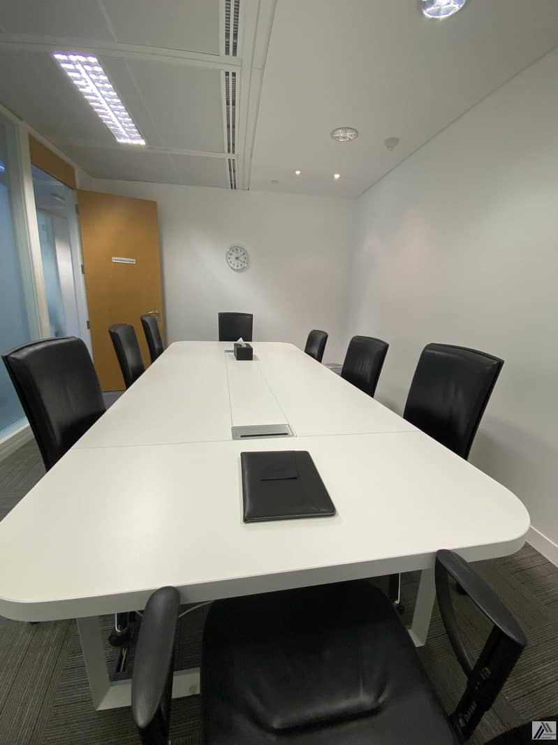 4 Fully furnished | Serviced | Office| Conference Room |Meeting Room facility| Linked with Metro