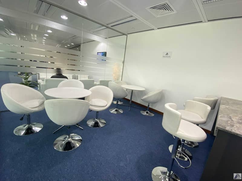 8 Serviced Furnish Office Suitable for 3 Staff / Dynamic View / Linked with Metro