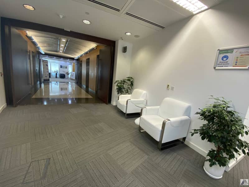 9 Serviced Furnish Office Suitable for 3 Staff / Dynamic View / Linked with Metro