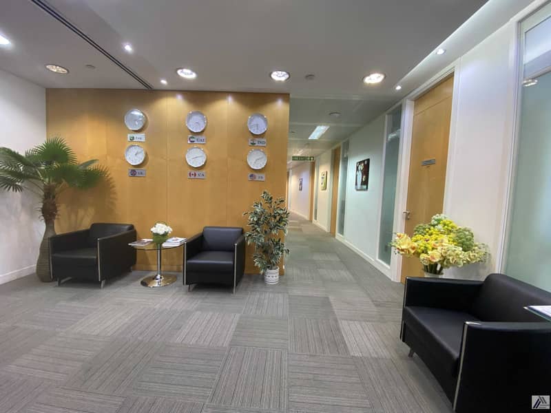 10 Serviced Furnish Office Suitable for 3 Staff / Dynamic View / Linked with Metro