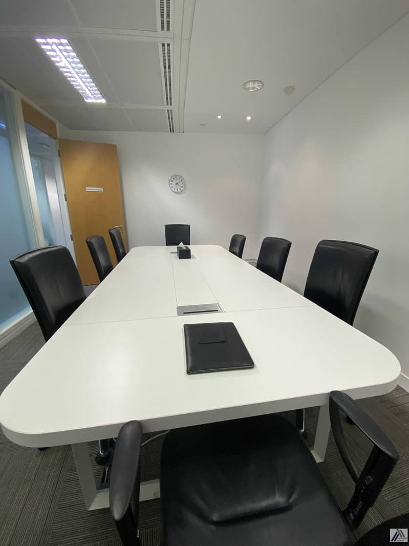 11 Fully Furnished office |Dewa | Internet | Conference room  | linked with Burjuman mall and