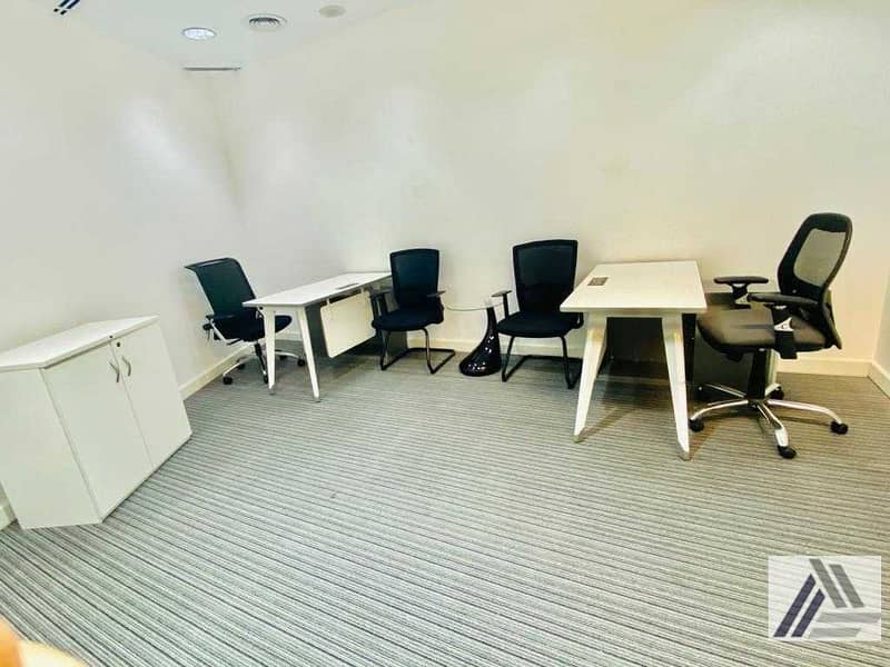 Affordable price |Smart Serviced Office | Linked with Burjuman Mall and Metro