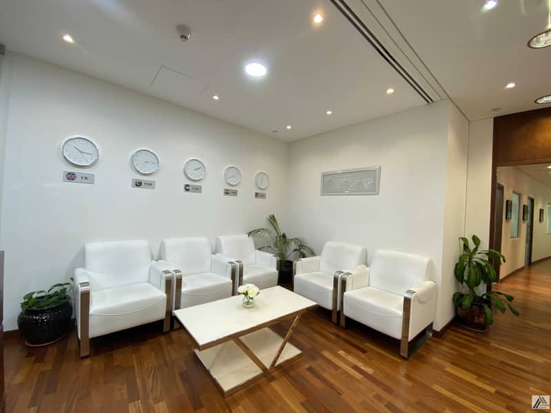 7 Remarkable Location| Fully Fitted Independent Office for  8persons| Linked with Metro and Mall