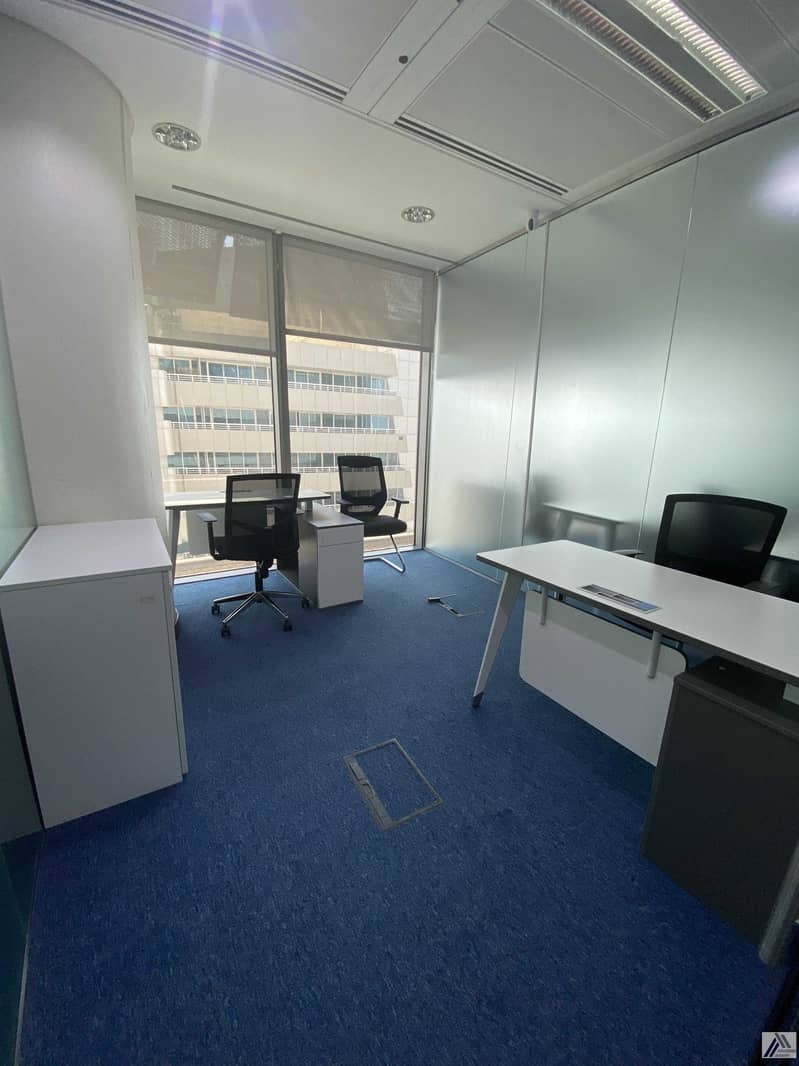 Deal of the week| Serviced and Furnished Sharing Office Good For 2 persons | Linked  with Metro