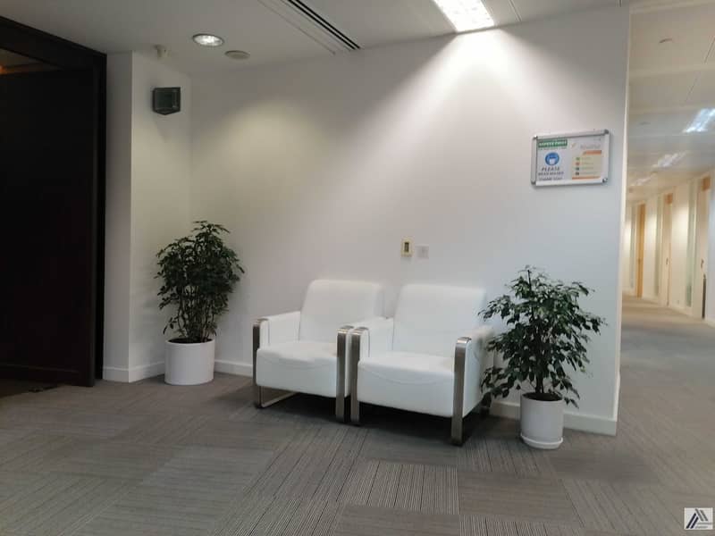 8 Affordable price |Smart Serviced Office | Linked with Burjuman Mall and Metro