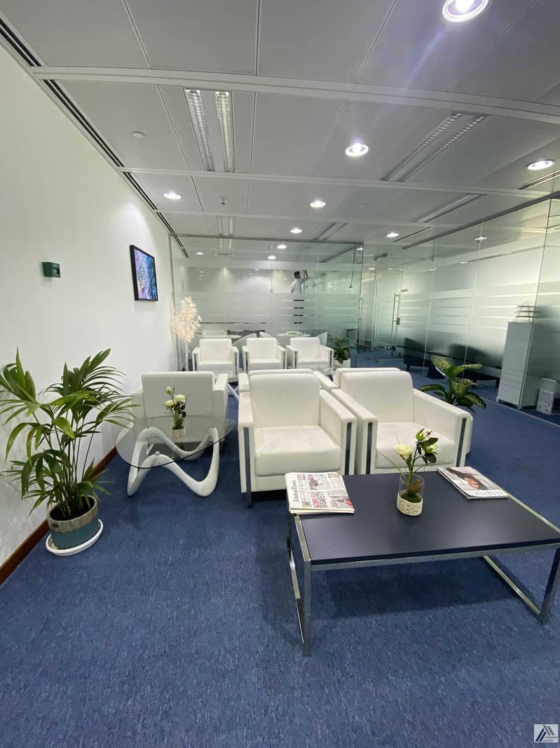 4 Affordable Fully Furnished Office | All Amenities Free |Linked with Mall and metro