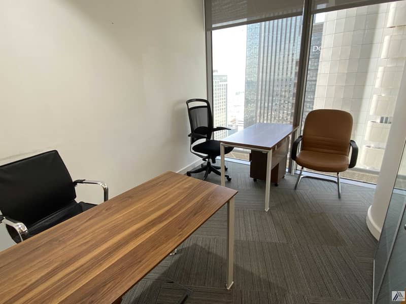 5 Affordable Fully Furnished Office | All Amenities Free |Linked with Mall and metro