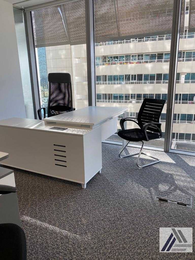 8 Serviced Furnish Office Suitable for 3 Staff / Dynamic View / Linked with Metro
