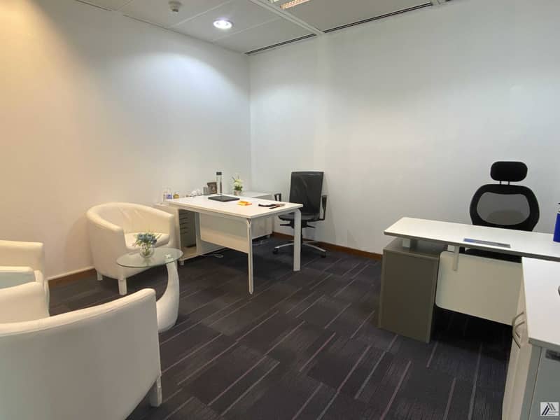 9 Serviced Furnish Office Suitable for 3 Staff / Dynamic View / Linked with Metro