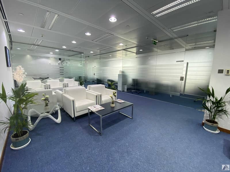 10 Serviced Furnish Office Suitable for 3 Staff / Dynamic View / Linked with Metro