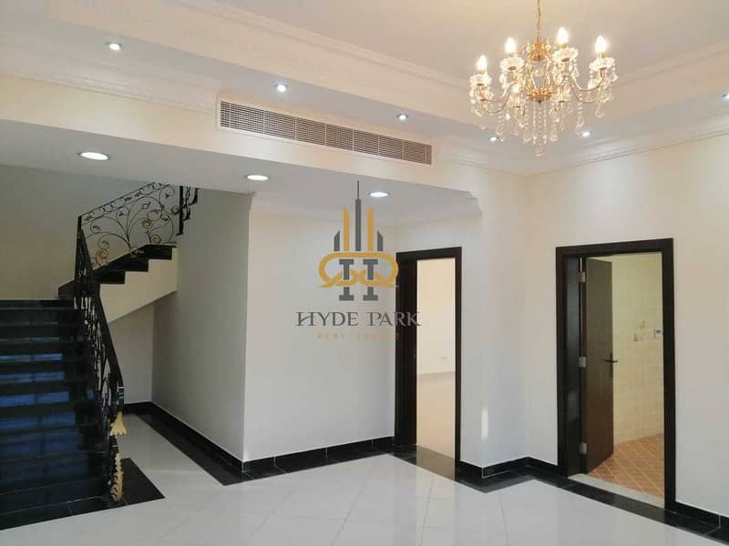 2 Amazing widely high end finishing Villa in Shakhbout City