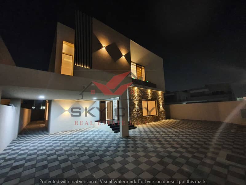 Modern villa for sale opposite ajman academy special location behind a mosque Attractive price directly from the owner