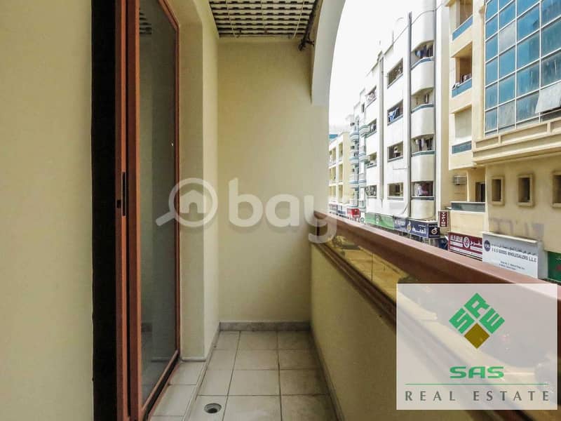 4 !!!BIG STUDIO Apartment with Balcony with CENTRAL A/C.  In Al Murar