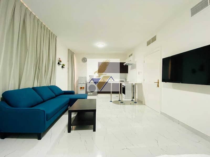 3 Furnished and Brand New Studio Apartment Including Electricity Water & Wifi Near Corniche 4500