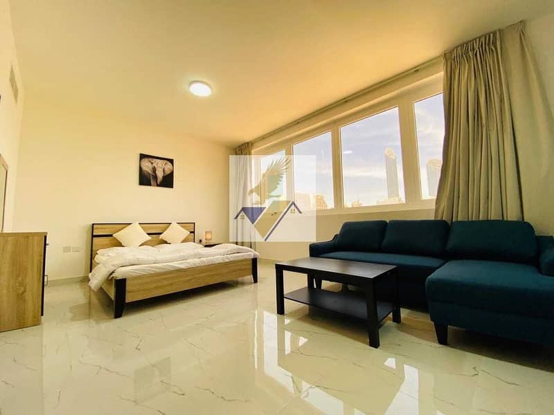 4 Furnished and Brand New Studio Apartment Including Electricity Water & Wifi Near Corniche 4500