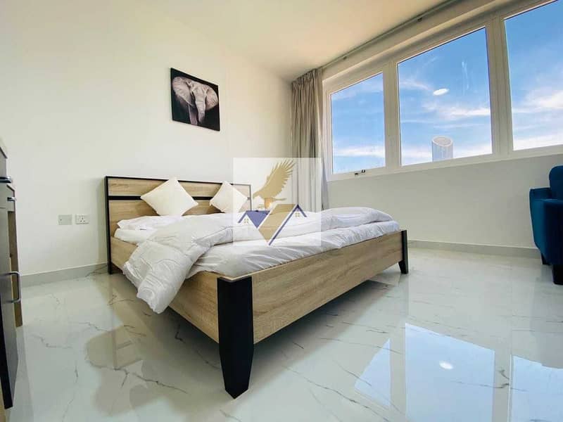 5 Furnished and Brand New Studio Apartment Including Electricity Water & Wifi Near Corniche 4500