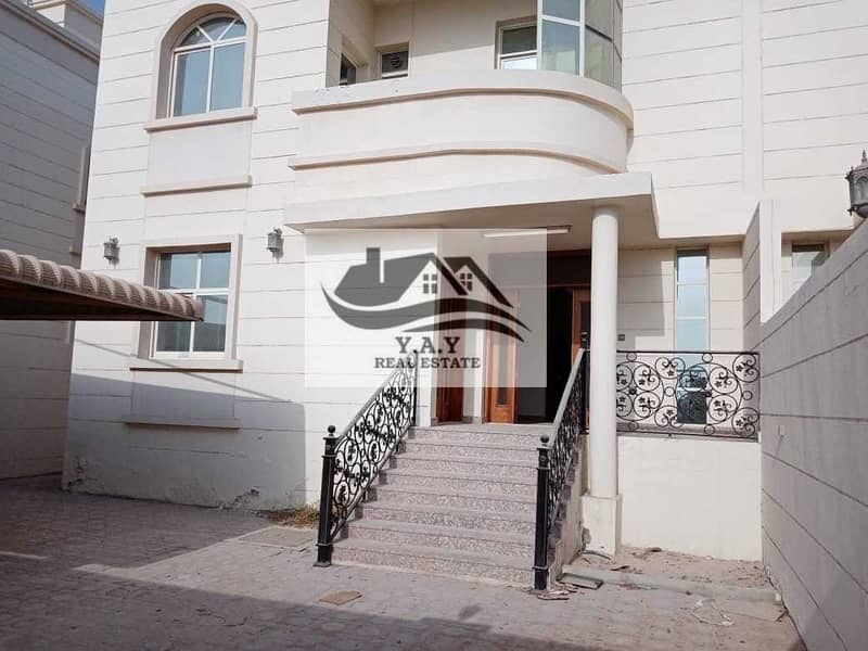 2 SPACIOUS 4 BRS VILLA  WITH PRIVATE PARKING IN KHALIFA CITY A