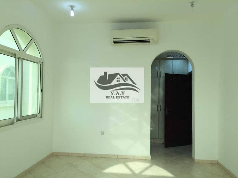 6 SPACIOUS 4 BRS VILLA  WITH PRIVATE PARKING IN KHALIFA CITY A