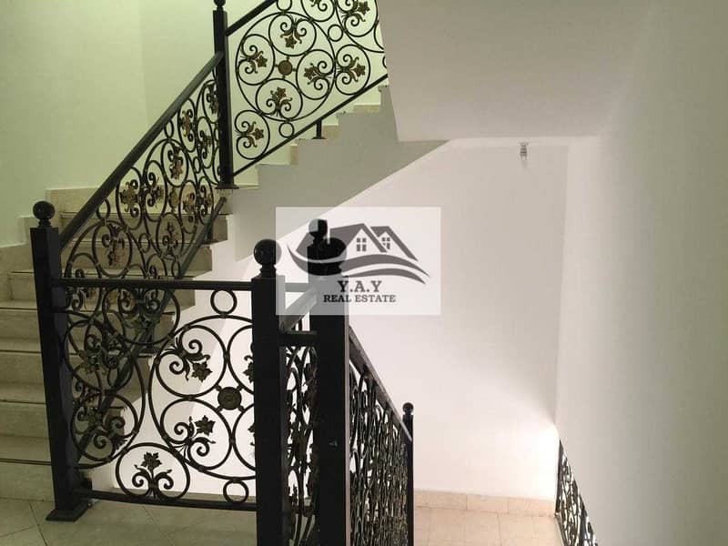 10 SPACIOUS 4 BRS VILLA  WITH PRIVATE PARKING IN KHALIFA CITY A
