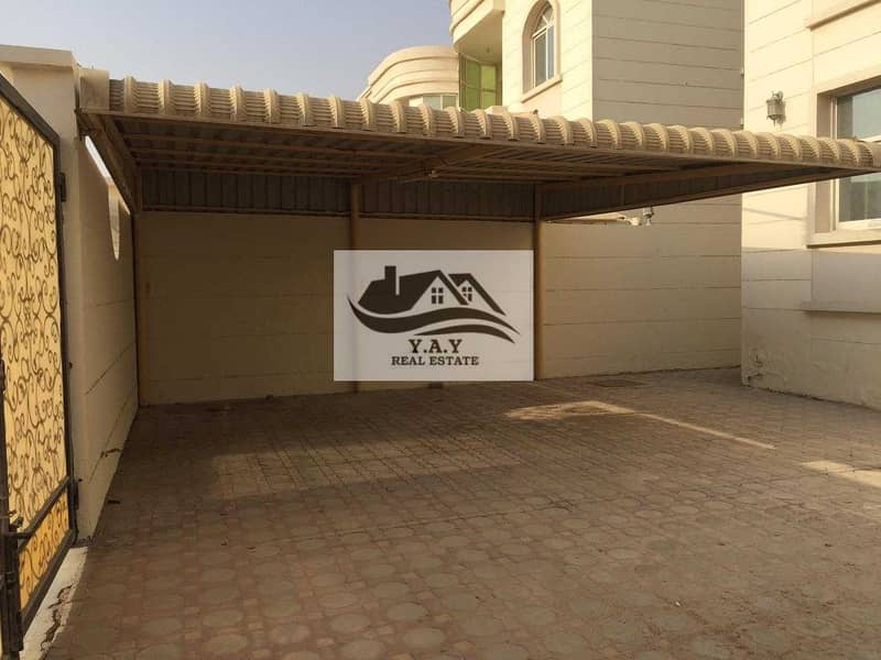 17 SPACIOUS 4 BRS VILLA  WITH PRIVATE PARKING IN KHALIFA CITY A